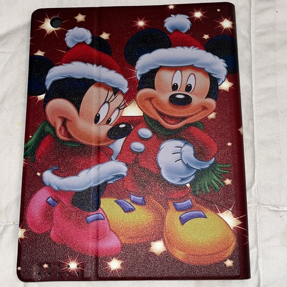 Minnie & Mickey IPad Case Christmas Mr. & Mrs. Claus - Picture 4 of 7